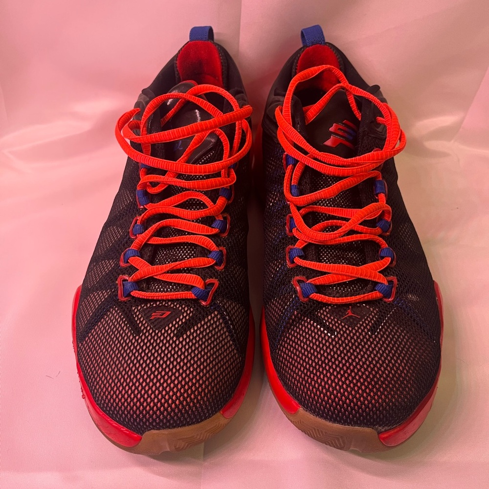 Jordan cp3 Black and Red Athletic Shoes 7y